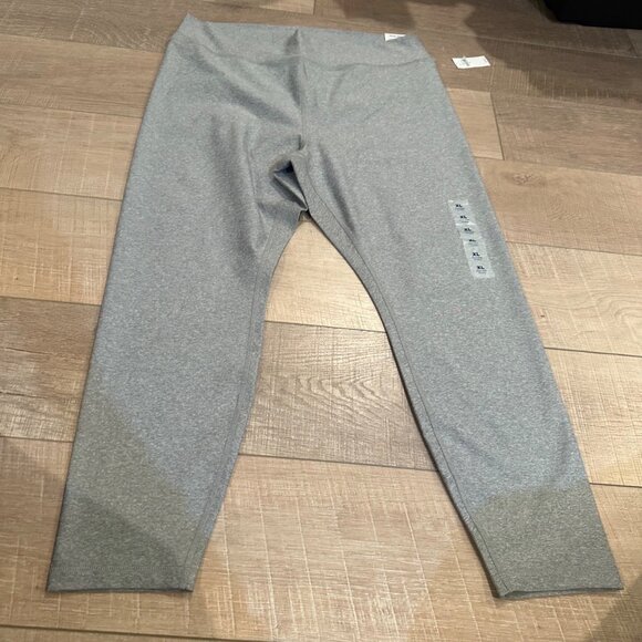 OLD NAVY CLOUD GO DRY LIGHT COMPRESSION LEGGINGS NEW GRAY XL - Picture 2 of 11